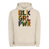 Pigment French Oak black girl power Urban Hoodie - BundleAndBundleShop