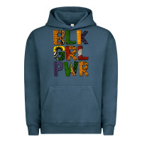 Pigment Midnight Navy black girl power Urban Hoodie - BundleAndBundleShop