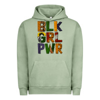 Pigment Oil Green black girl power Urban Hoodie - BundleAndBundleShop
