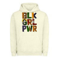 Pigment Pistachio black girl power Urban Hoodie - BundleAndBundleShop