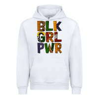 White black girl power Urban Hoodie - BundleAndBundleShop