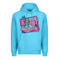 Ocean Blue fight cancer Premium Hoodie - AdoDesignShop