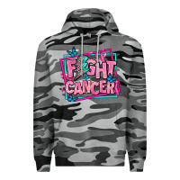 Slate Camo fight cancer Premium Hoodie - AdoDesignShop