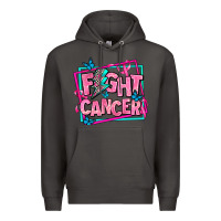Smoke fight cancer Premium Hoodie - AdoDesignShop