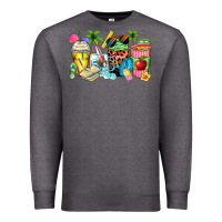 Charcoal Heather summer teacher coffee cups Premium Sweatshirt - Zillion Design Studio