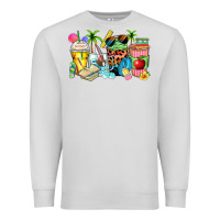Dove Grey summer teacher coffee cups Premium Sweatshirt - Zillion Design Studio