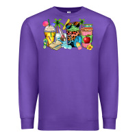 Purple summer teacher coffee cups Premium Sweatshirt - Zillion Design Studio