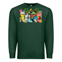 Sports Green summer teacher coffee cups Premium Sweatshirt - Zillion Design Studio