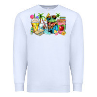 White summer teacher coffee cups Premium Sweatshirt - Zillion Design Studio