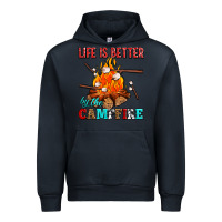 Navy life is better by the campfire with marshmallows Urban Hoodie - AdoDesignShop