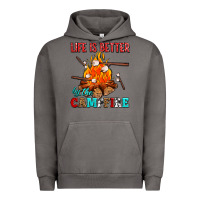 Pigment Tornado life is better by the campfire with marshmallows Urban Hoodie - AdoDesignShop