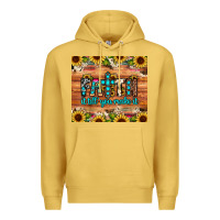 Antique Gold faith it till you make it Premium Hoodie - JahusDesignShop