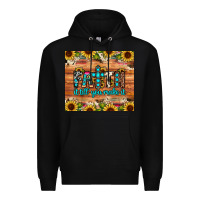 Black faith it till you make it Premium Hoodie - JahusDesignShop