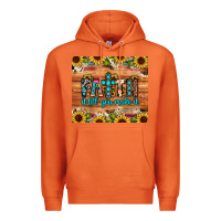 Carrot faith it till you make it Premium Hoodie - JahusDesignShop