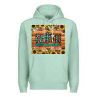 Seafoam faith it till you make it Premium Hoodie - JahusDesignShop