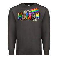 Smoke human with daisies Premium Sweatshirt - texasbilliewilder