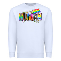 White human with daisies Premium Sweatshirt - texasbilliewilder