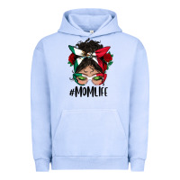 Pigment Grape Ice mexican mom life messy bun mama Urban Hoodie - BundleAndBundleShop