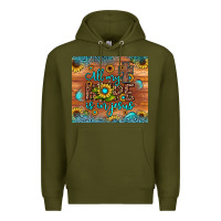 Army Green all my hope is in jesus Premium Hoodie - JahusDesignShop