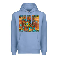 Colony Blue all my hope is in jesus Premium Hoodie - JahusDesignShop
