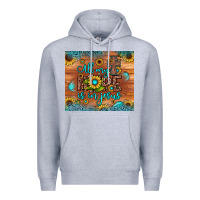 Heather Grey all my hope is in jesus Premium Hoodie - JahusDesignShop
