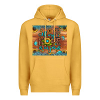 Mustard all my hope is in jesus Premium Hoodie - JahusDesignShop