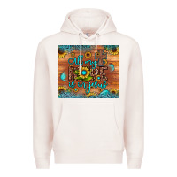 Pale Pink all my hope is in jesus Premium Hoodie - JahusDesignShop