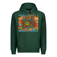 Sports Green all my hope is in jesus Premium Hoodie - JahusDesignShop