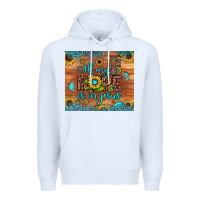 White all my hope is in jesus Premium Hoodie - JahusDesignShop
