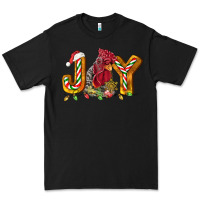 Black Joy Rooster Premium Tee - LillyAllenDesigns