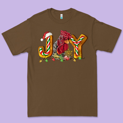 Joy Rooster Premium Tee Designed By Lillyallendesigns