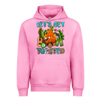 Fuchsia Pink let's get toasted with camp fire Urban Hoodie - AdoDesignShop