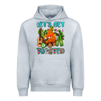 Heather Grey let's get toasted with camp fire Urban Hoodie - AdoDesignShop