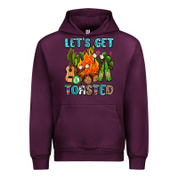 Mauve Wine let's get toasted with camp fire Urban Hoodie - AdoDesignShop