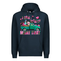 Navy i can totally make that Premium Hoodie - AdoDesignShop