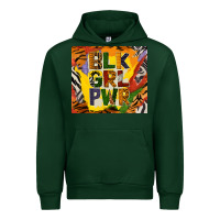 Forest Green black girl power tumbler Urban Hoodie - BundleAndBundleShop