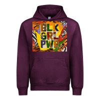Mauve Wine black girl power tumbler Urban Hoodie - BundleAndBundleShop