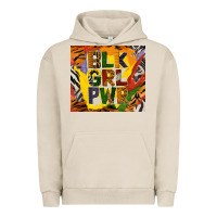 Pigment French Oak black girl power tumbler Urban Hoodie - BundleAndBundleShop