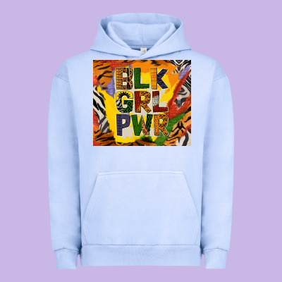 Black Girl Power Tumbler Urban Hoodie Designed By Bundleandbundleshop