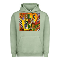 Pigment Oil Green black girl power tumbler Urban Hoodie - BundleAndBundleShop