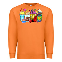 Carrot school coffee cups Premium Sweatshirt - Zillion Design Studio