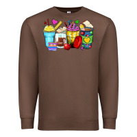 Chestnut school coffee cups Premium Sweatshirt - Zillion Design Studio