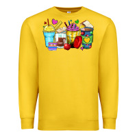 Lemon school coffee cups Premium Sweatshirt - Zillion Design Studio