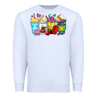 White school coffee cups Premium Sweatshirt - Zillion Design Studio