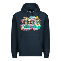 Navy instructional assistant's Premium Hoodie - AdoDesignShop