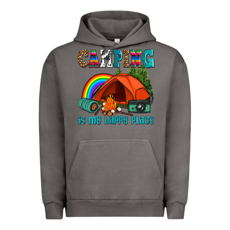 Camping Is My Happy  Place Urban Hoodie by AdoDesignShop | Teevron