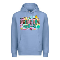 Colony Blue instructional assistant's Premium Hoodie - AdoDesignShop