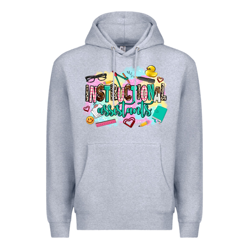 Instructional Assistant's Premium Hoodie by AdoDesignShop | Teevron