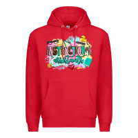 Red instructional assistant's Premium Hoodie - AdoDesignShop