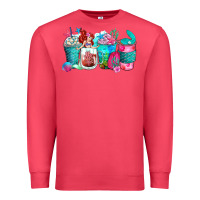 Cardinal mermaid coffee cups Premium Sweatshirt - Zillion Design Studio